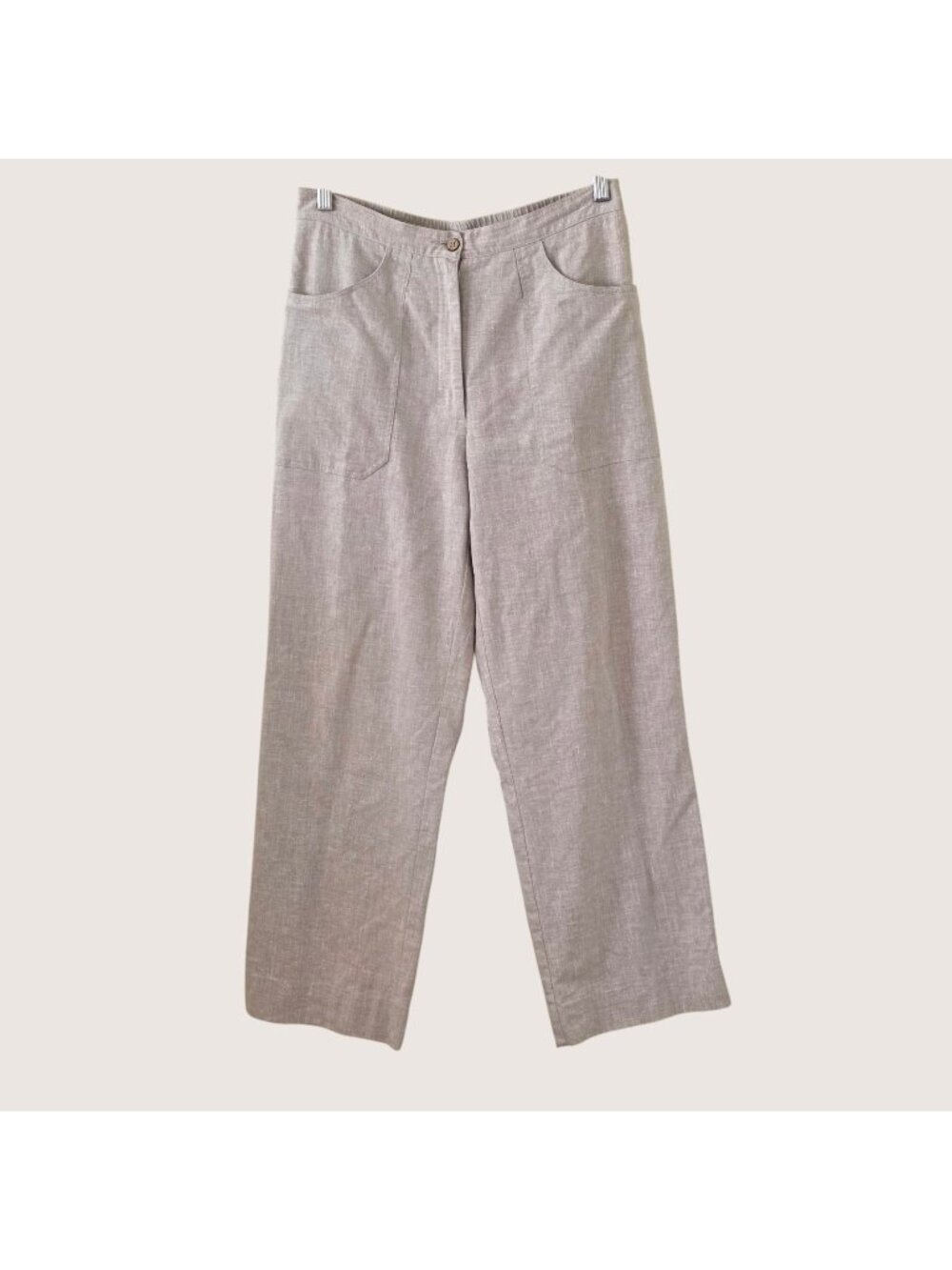 Tilley Endurables Hemp Blend Straight Leg Pants 10 Beige Canada Sustainable Edgy